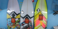 Fotos da K-Bat Jet modelo para desenvolver velocidade em ondas cheias (Imagem: Arquivo Pessoal)