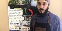 Chef Junior Torres, vencedor do Enchefs-SE 2017 (Foto: Tatianne Melo)