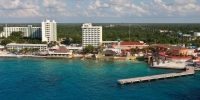Chegada em Cozumel (Foto: Carla Passos)