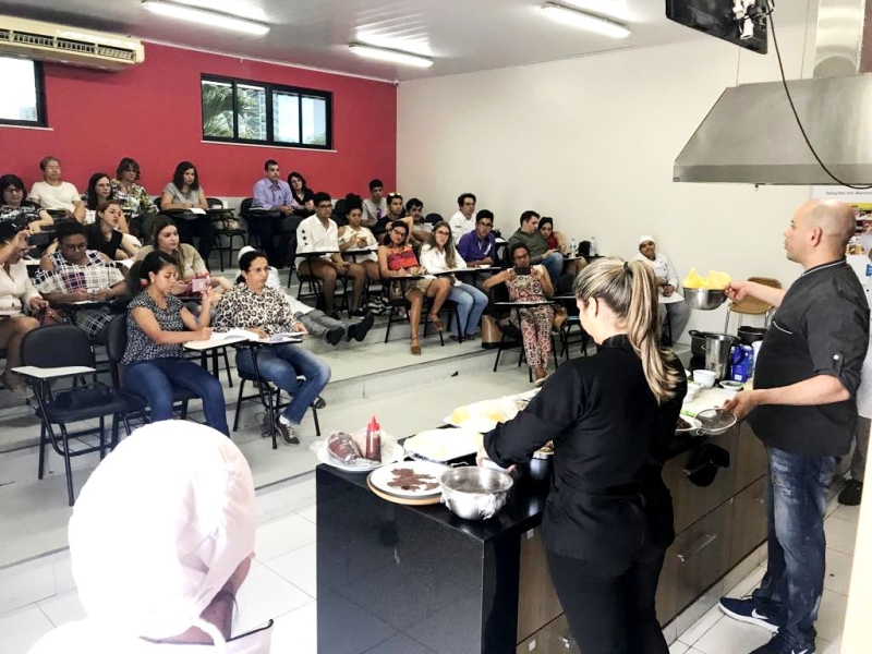 Aula show do Enchefs-SE 2017 (Foto: Tatianne Melo)