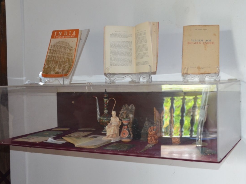 Museu de Arte Sacra de SÃ£o CristÃ³vÃ£o guarda mais de 500 peÃ§as sobre o catolicismo sergipano (Foto: Danielle Pereira)