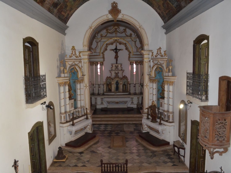 Museu de Arte Sacra de SÃ£o CristÃ³vÃ£o guarda mais de 500 peÃ§as sobre o catolicismo sergipano (Foto: Danielle Pereira)
