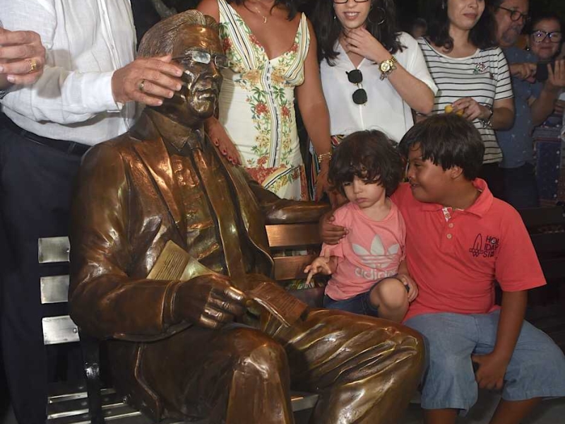 InauguraÃ§Ã£o do monumento em homenagem ao ex-governador Marcelo DÃ©da (Foto: Marcelle Cristinne/ASN)