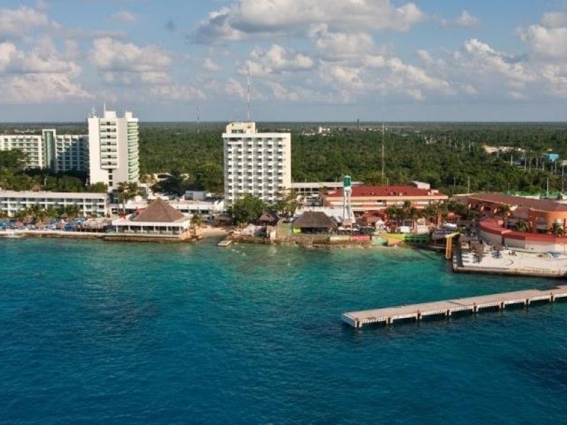 Chegada em Cozumel (Foto: Carla Passos)