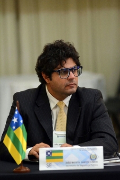 Secretário da Segurança Pública de Sergipe João Batista Santos Júnior (Imagem: SSP/SE)