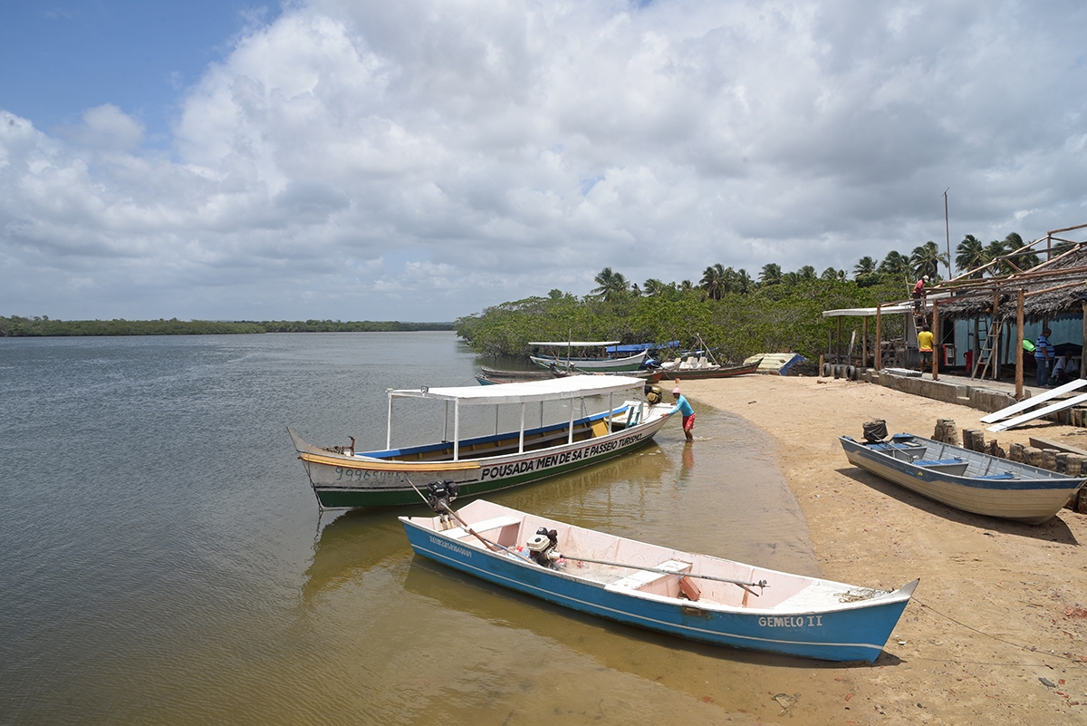 Itaporanga D??Ajuda ganhará um importante equipamento para o ecoturismo na região: a implantação de dois atracadouros no Povoado Caibrós e na Ilha Mém de Sá (Imagem: Marcelle Cristinne/ASN)