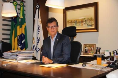 Presidente da Fecomércio Laércio Oliveira (Imagem: Assessoria Fecomércio/SE)