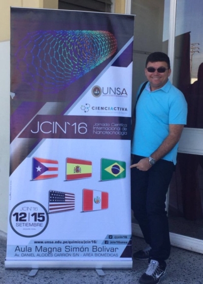 Luiz Pereira pesquisador do ITPS e do ITP representa o Brasil na criação de instituto no Peru (Imagem: Arquivo Pessoal)