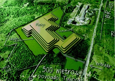 Torre descumpre decisão judicial e MPF/Sergipe pede que Justiça paralise obras de aterro sanitário (Imagem: Reprodução/Ação Civil Pública)