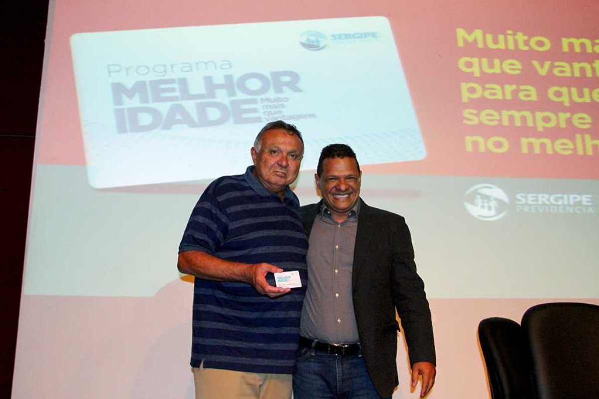 Programa Melhor Idade visa oferecer um atendimento diferenciado que busque a valorização dos servidores aposentados e pensionistas do Estado de Sergipe (Imagem: Victor Ribeiro/Seplag/SE)