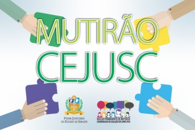 Cejuscs do interior realizam mutirões de conciliação (Imagem: Divulgação/TJ/SE)