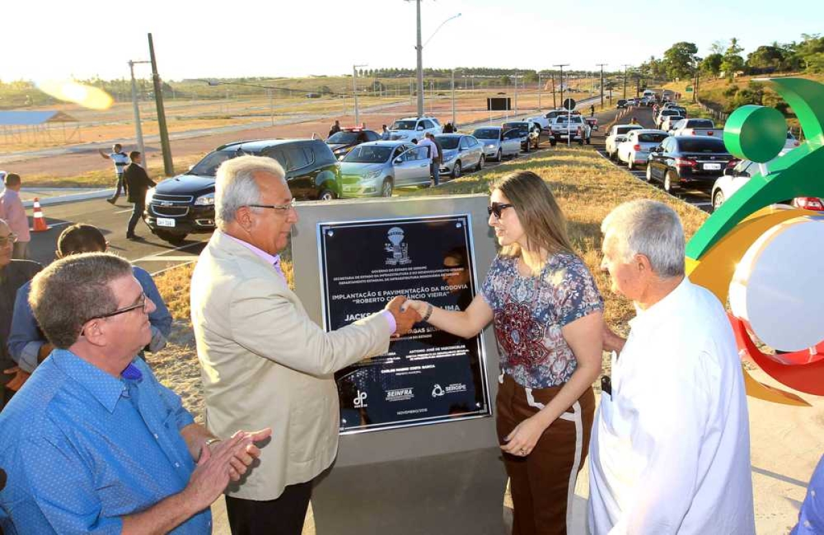 Avenida Roberto Constâncio Vieira dará acesso tanto ao Polo Têxtil de Estância quanto à Companhia Industrial Têxtil (CIT) além de facilitar o tráfego para os moradores do município e das cidades circunvizinhas (Imagem: André Moreira/ASN)