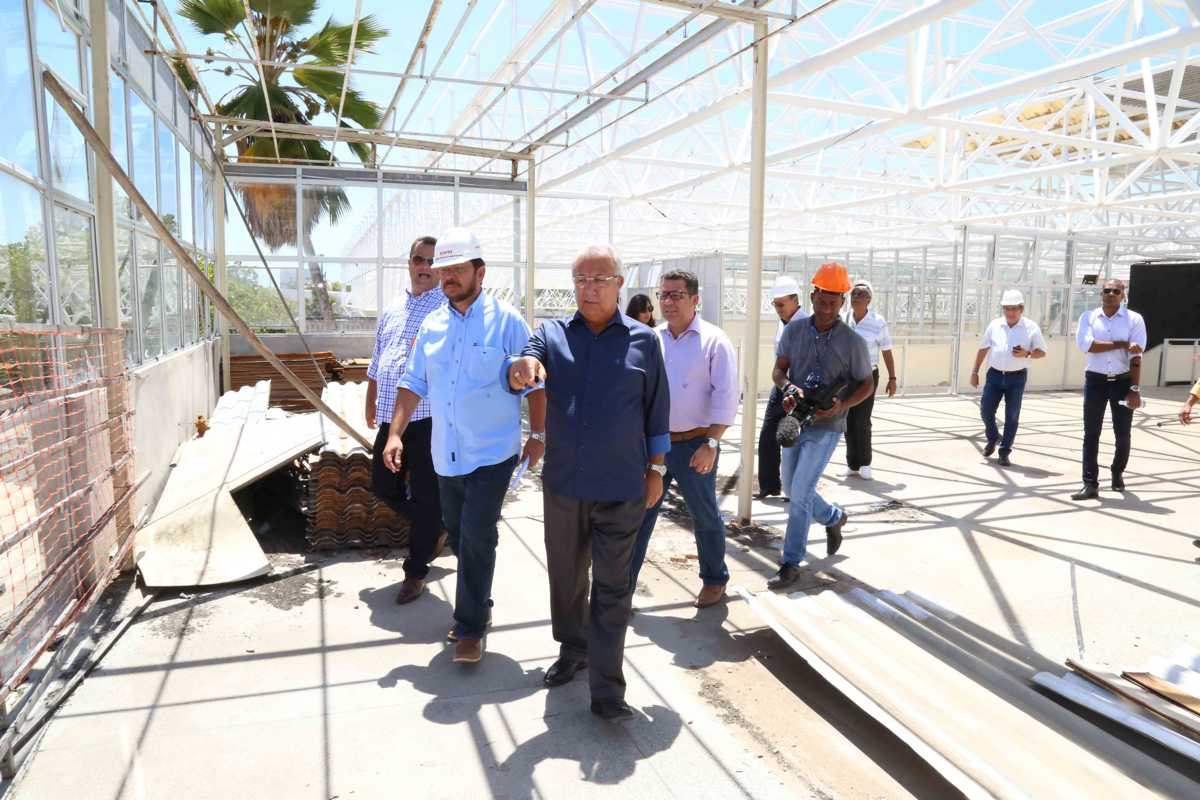 CCS está sendo reformado e ampliado e contará com 13 auditórios climatização total estacionamento coberto e com novas vagas passarela escada rolante e elevador (Imagem: Jorge Henrique/ASN)