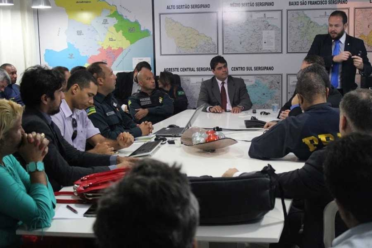 Plano Nacional de Segurança em Aracaju começa a ser construído (Imagem: SSP/SE) Plano Nacional de Segurança em Aracaju começa a ser construído (Imagem: SSP/SE)