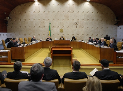 Réus em ação penal não podem substituir presidente da República decide Plenário (Foto: Transcrita do STF)