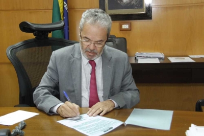 Ofício foi assinado pelo conselheiro-presidente Clóvis Barbosa (Imagem: Cleverton Ribeiro/TCE/SE)
