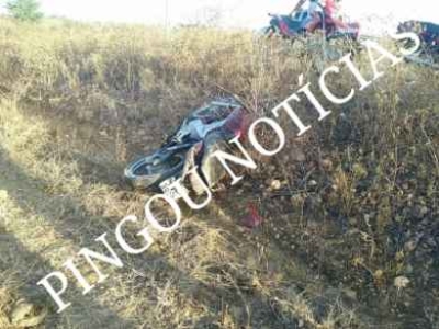 Jovem fica gravemente ferido após sofrer acidente em Glória (Imagem: Pingou Notícias)
