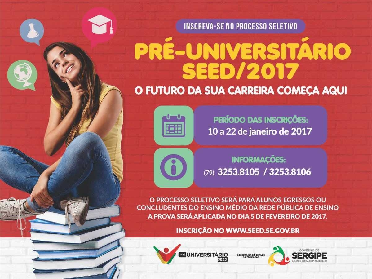 Inscrições para o Pré-universitário da Seed iniciam dia 10 de janeiro (Imagem: Divulgação)