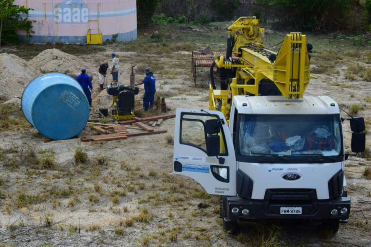 Abastecimento de água em São Cristóvão começa a ser normalizado (Imagem: Marcio Garcez/Assessoria Prefeitura de São Cristóvão)