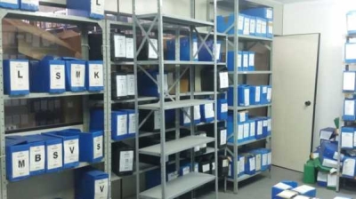 Prédio do arquivo da Secretaria de Saúde dew Aracaju é arrombado e documentos são furtados (Imagem: SMS/Aracaju)