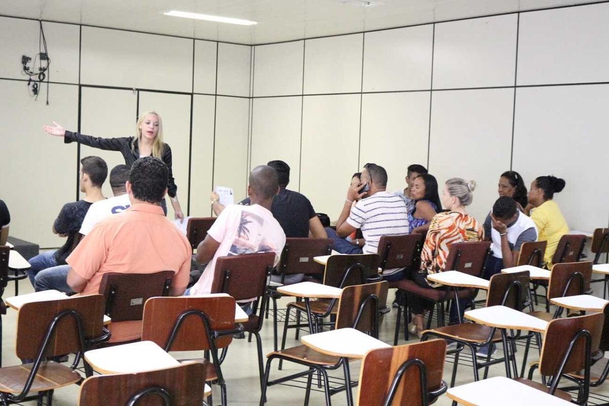 NAT encaminha candidatos para seleção da Fecomércio (Imagem: Neto Menezes/Seidh/SE)