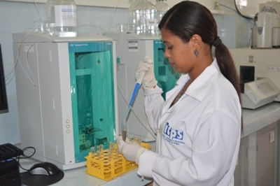 A análise de potabilidade é a principal atividade do Laboratório de Química de Água do ITPS (Imagem: ITPS)