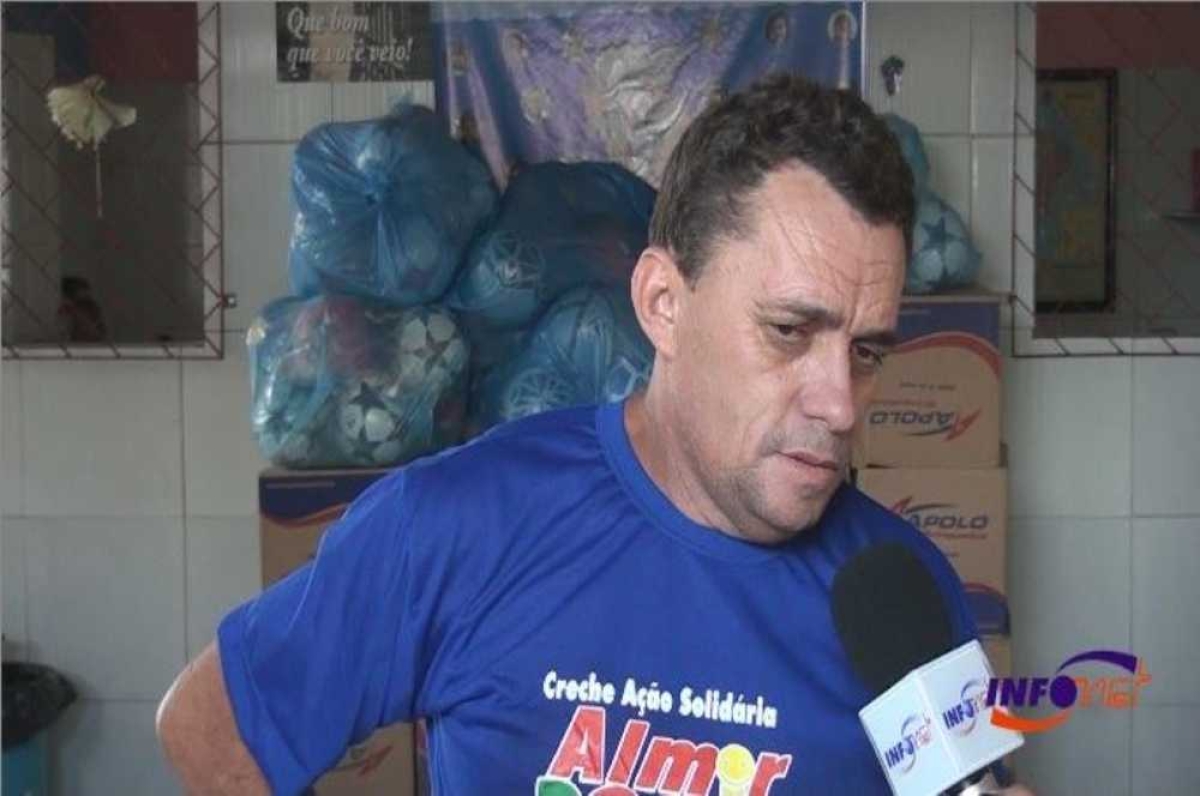 "Eu não estou bem de saúde não. ? muita coisa ruim acontecendo de uma vez só", diz Almir do Picolé (Imagem: Portal Infonet)