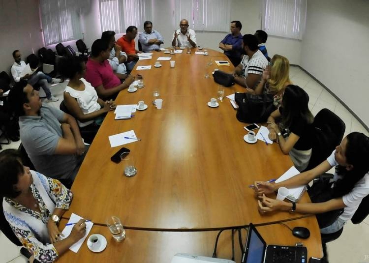 10 sindicatos participaram da reunião - Foto: Janaína Santos