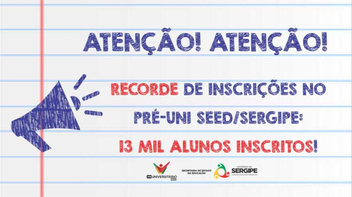 Os candidatos inscritos se submeterão a uma prova de seleção, que será aplicada no próximo dia 5 de fevereiro, em todos os 29 municípios que sediam polos do Preuni (Imagem: Seed/SE)