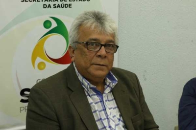 Secretário da Saúde, Almeida Lima (Imagem: Morgana Barbosa/SES/SE)