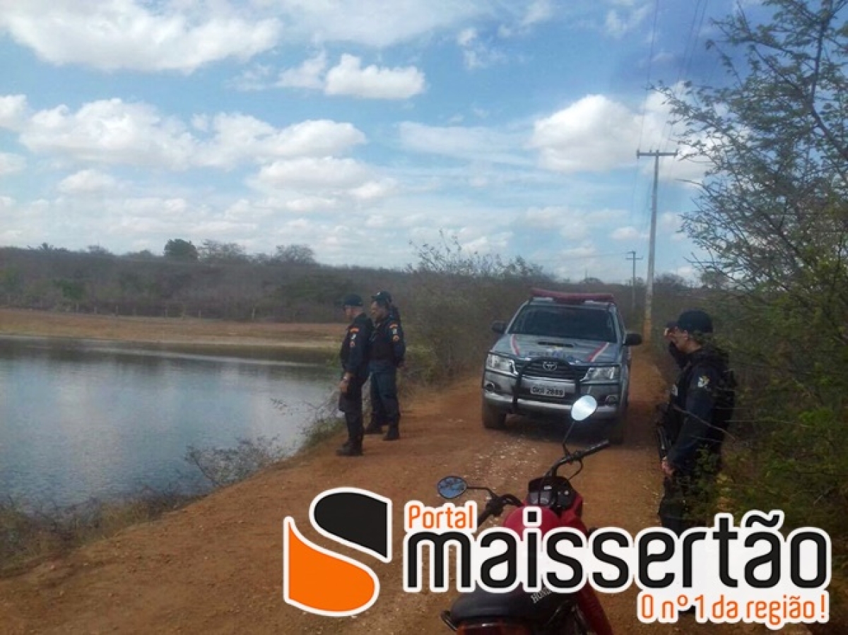 Bombeiros mobilizados à procura de corpos na barragem de Glória (Imagem: Portal Mais Sertão)