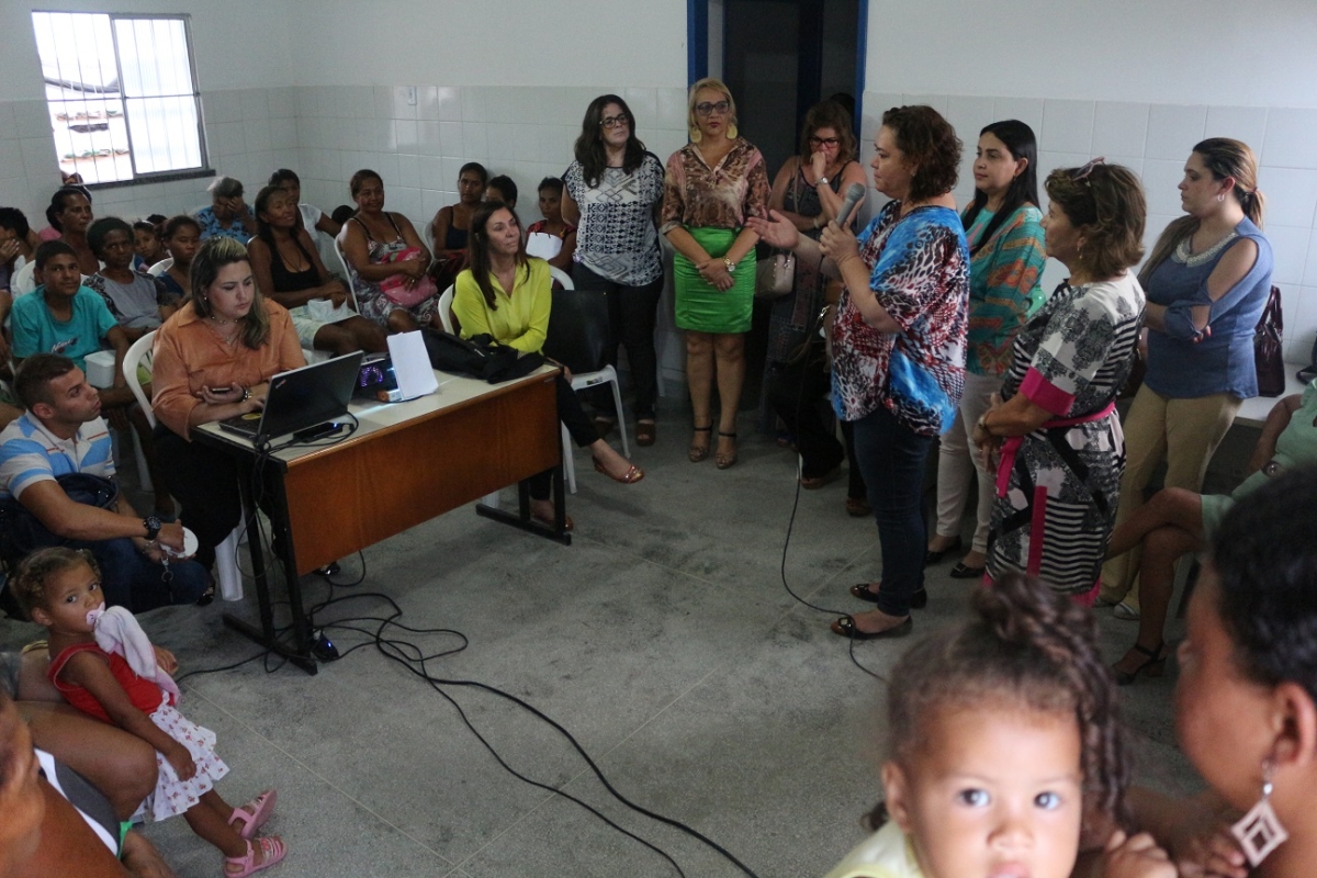 Visita SPM CEPM ao Espaço Cuida (Foto: Rebecca Melo/Seidh/SE)