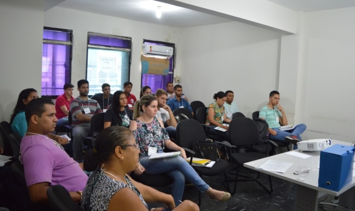 Coordenação Estadual do Cadastro ?nico capacita futuros técnicos de Aracaju (Foto: Pritty Reis/Seidh/SE)