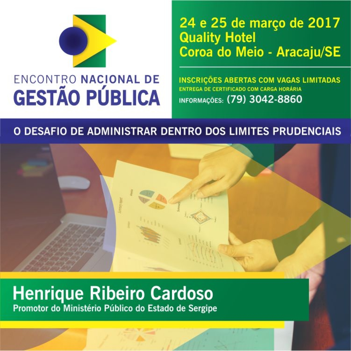 Encontro Nacional de Gestão Pública (Foto arquivo MP - Arte: Falcão Centro de Capacitação)