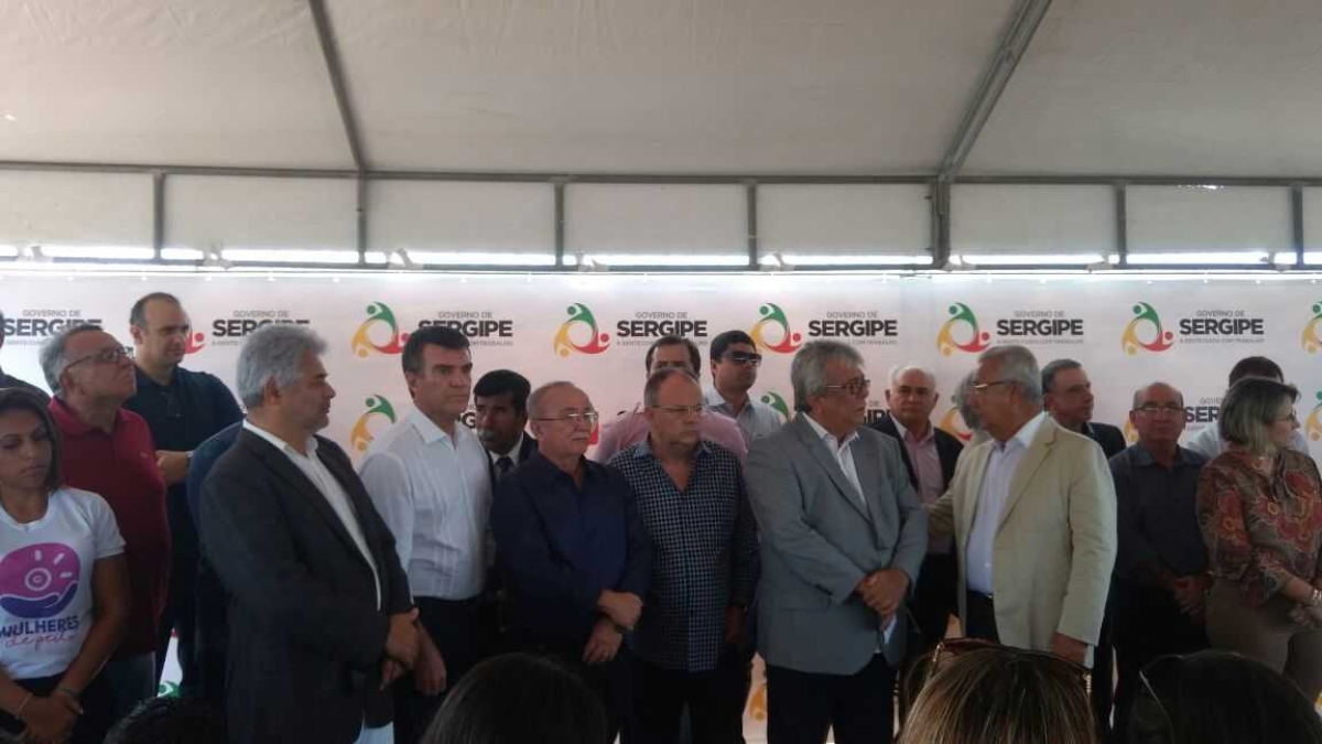 Garibalde Mendonça: "essa obra é a vitória do povo de Sergipe, e de toda classe política do estado" (Foto: Site Garibalde Mendonça)