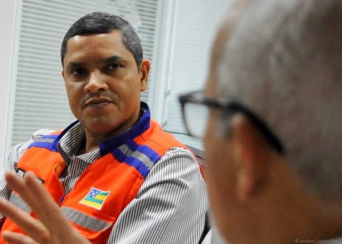 Edvaldo Nogueira anuncia novo coordenador da Defesa Civil de Aracaju (Foto: Janaína Santos/PMA)