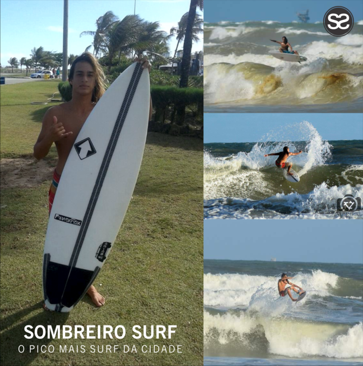 Temporada Surf Competitivo Sergipano 2017: entrevista com João Victor (Foto: Sombreiro Surf) Temporada Surf Competitivo Sergipano 2017: entrevista com João Victor (Foto: Sombreiro Surf)