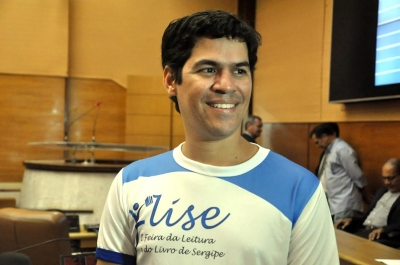 Idealizador e coordenador da Feira de Leitura e do Livro de Sergipe (Flise), Gustavo Aragão (Foto: Jadílson Simões/Agência Alese) Idealizador e coordenador da Feira de Leitura e do Livro de Sergipe (Flise), Gustavo Aragão (Foto: Jadílson Simões/Agência Alese)