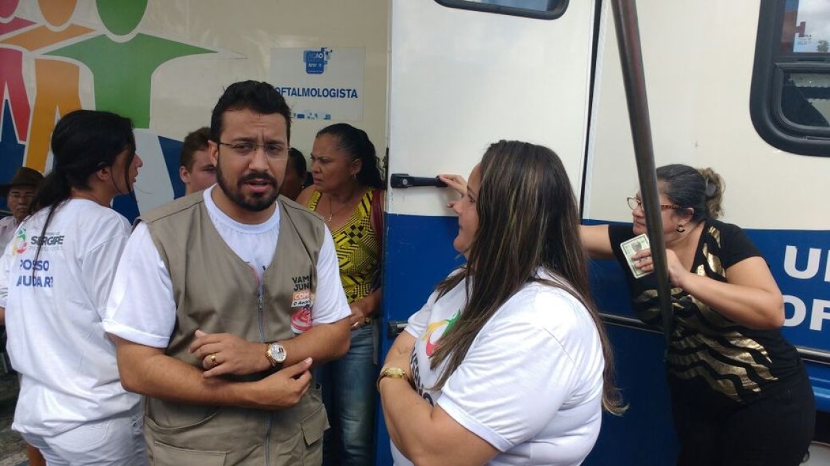 Adriel Alcântara, diretor-geral da Funesa, frisa a intensificação do combate ao Aedes aegypti pelo Governo do Estado (Foto: Ítalo Duarte/FUNESA/SES/SE)
