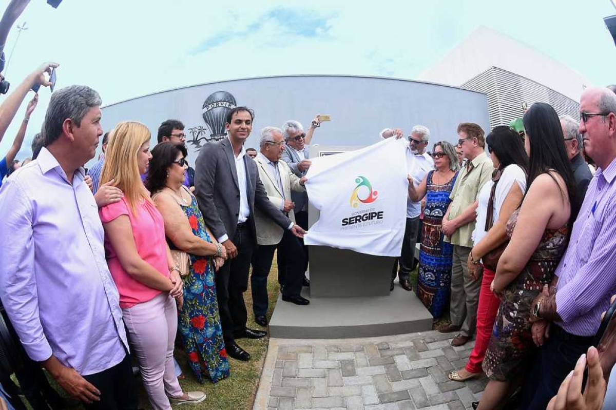 Governador de Sergipe inaugura escola profissionalizante, "Berila Alves de Almeida", em Nossa Senhora das Dores (Foto: Marcelle Cristinne/ASN)