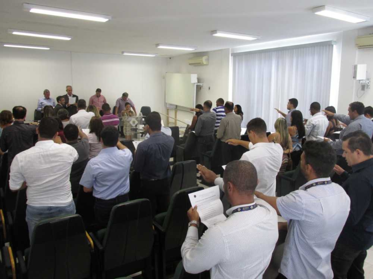 Novos corretores de imóveis recebem orientações no Creci/Sergipe (Foto: T.Dantas Comunicação e Marketing)