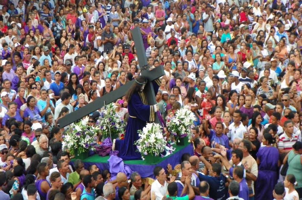 Procissão de Senhor dos Passos (Foto: Site Garibalde Mendonça)