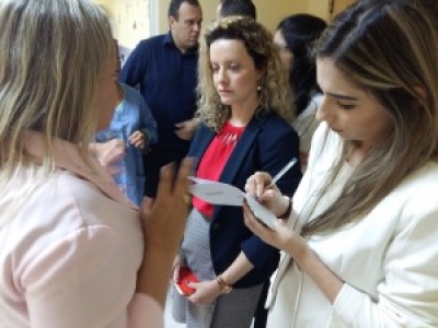 Representantes da Justiça Federal visitaram as instalações da MNSL (Foto: SES/SE) Representantes da Justiça Federal visitaram as instalações da MNSL (Foto: SES/SE)