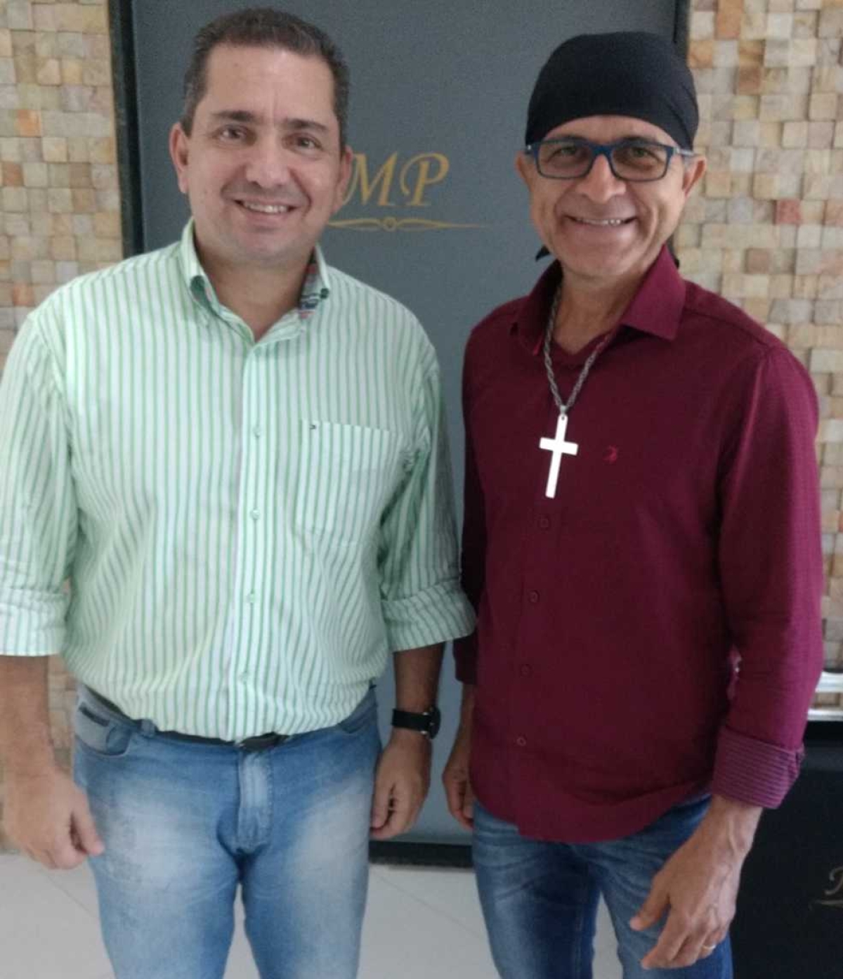 Deputado Moritos Matos solicita apoio de Mendonça Prado para a encenação da Paixão de Cristo (Foto: Andréa Oliveira/Assessoria Moritos Matos)