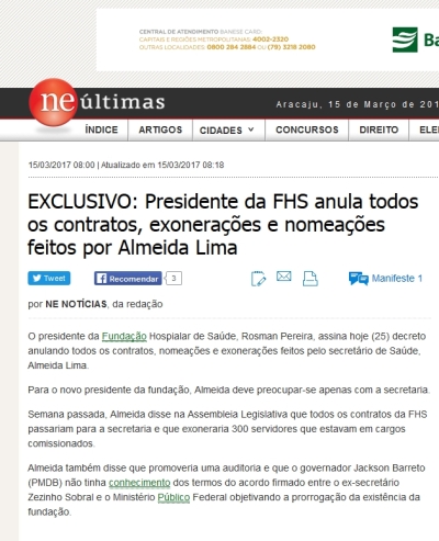 Imagem: reprodução do Portal NE Notícias