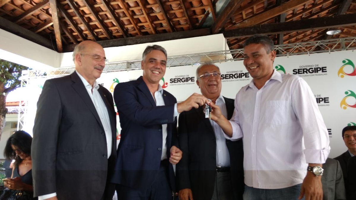 Fábio Reis agradece ações de ministro Osmar Terra (Foto: Assessoria Fábio Reis)