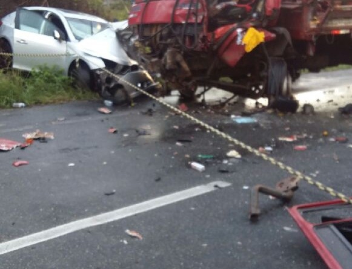 Estanciano sofre acidente em Santa Luzia do Itanhy (Foto: Diário Sergipano)