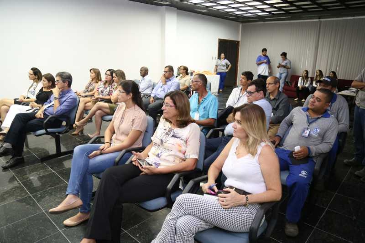 Ipesaúde realiza palestra e exames rápidos para funcionários da Justiça Federal (Foto: Ipesaúde)