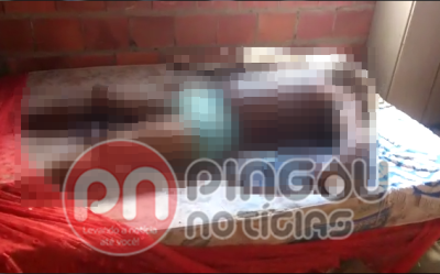 Corpo em estado de putrefação é encontrado por populares no Sertão (Imagem: Reprodução/Vídeo/WhatsApp/Via Pingou Notícias)