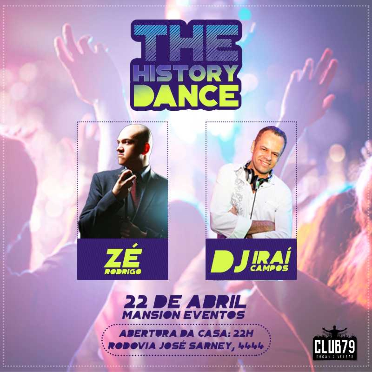 A festa The History Dance vem aí (Imagem: Divulgação)